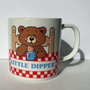 Vintage "Little Dipper" Bear and Cookie Kids' Mug